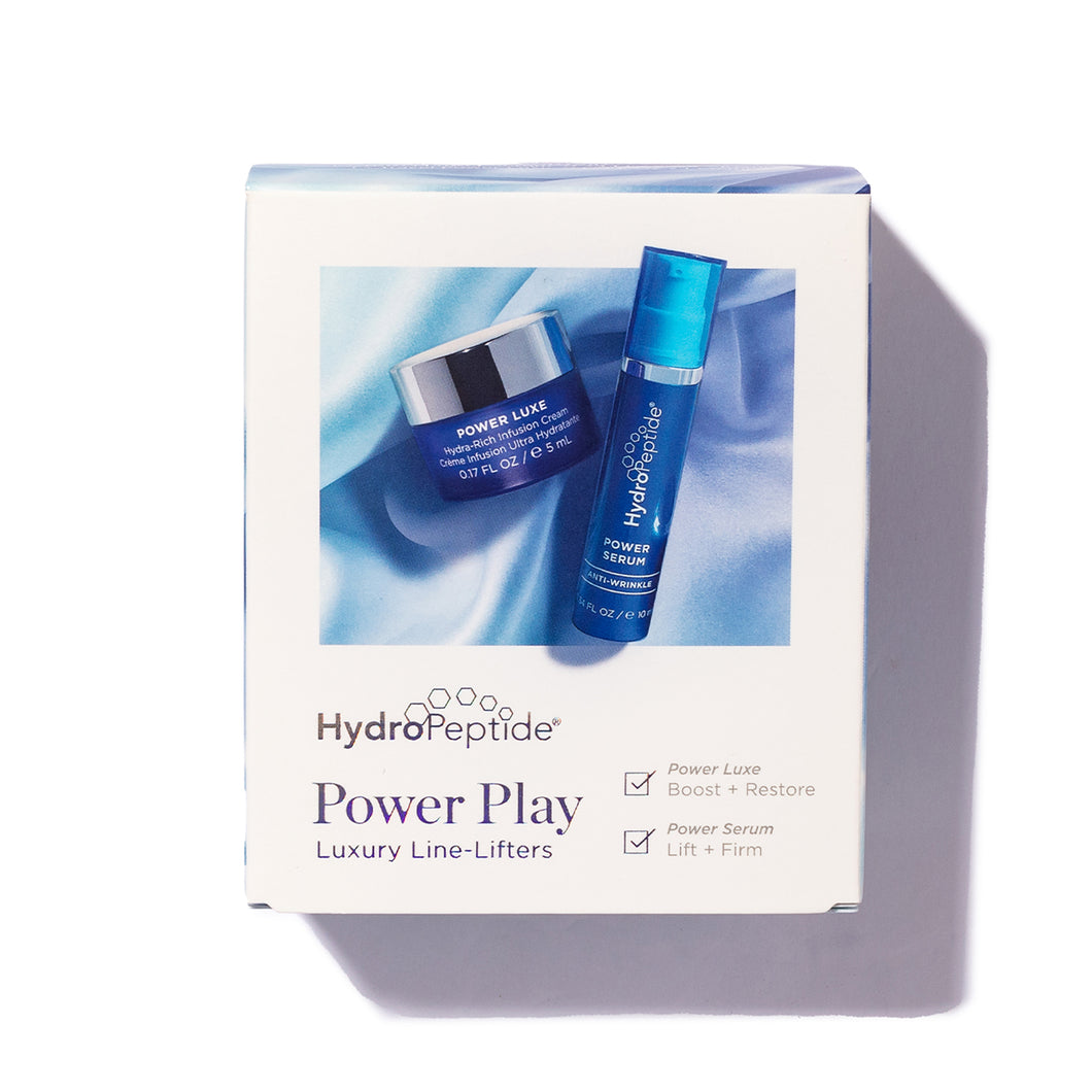 Power Play Kit (Travel Power Serum 10ml, Travel Power Luxe 5ml) Kit de Viaje